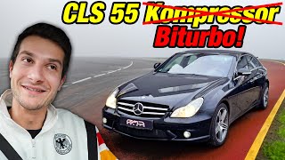 V8-Biturbo statt Kompressor im CLS 55 AMG von GAD-Motors