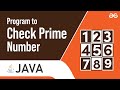 Prime Number Program in #java || #coding || #python || #geeksforgeeks || #csharp || #html