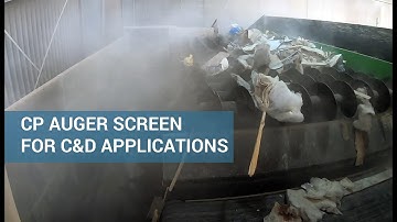 CP Auger Screen for C&D
