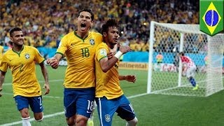 Бразилия-Хорватия 3:1 -- хозяева выиграли матч открытия