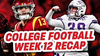 College Football Week 12 Recap - Should USC or LSU make the playoff?