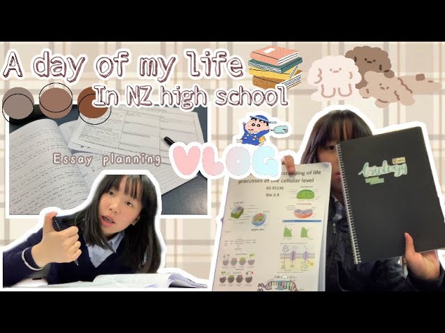 Vlog || A day of student life in New Zealand high school || YouMe Defpheny class=