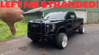 My NEW 2024 Duramax BROKE DOWN And Left Me Stranded! (**1,400 Miles**) by Denny Diesel 25,585 views 10 months ago 8 minutes, 24 seconds