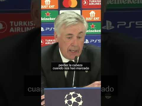 Ancelotti: "Han hecho una temporada que nadie esperaba, yo tampoco" #shorts