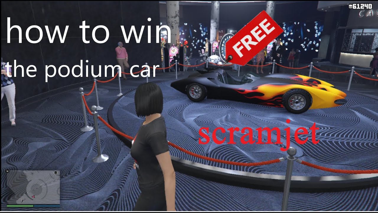 GTA 5 How To WIN The Podium Car (GTA V Online Casino Podium Vehicle