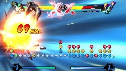 UMVC3 Morrigan Soul Drain Combos with Vergil and Dr. Doom