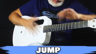 Van Halen - Jump 2020 (when you're a guitarist without a band) - solo acoustic CARBON FIBER guitar!