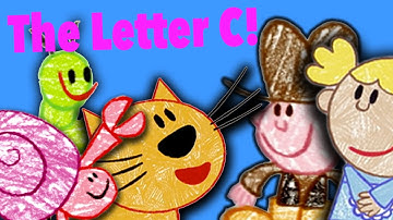 The Letter C - COMPILATION - Squiggling things that start with C!
