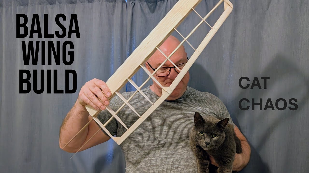 How to Build a Balsa Wing from Plans | Rib “Sandwich” Method, Tips ...
