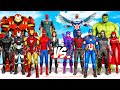 Marvel civil war  team iron man vs team captain america  epic superheroes battle