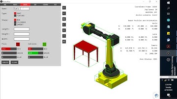 Robot Run Pick and Place