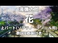 【合唱】花 / 滝廉太郎 上パート(ソプラノ・テノール用) ソプラノVer.【歌詞&意味付き】