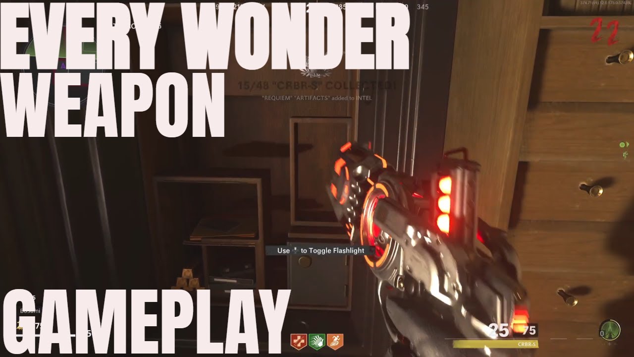 Call Of Duty Black Ops Cold War Zombies Mauer Der Toten Every Wonder Weapon Gameplay Youtube