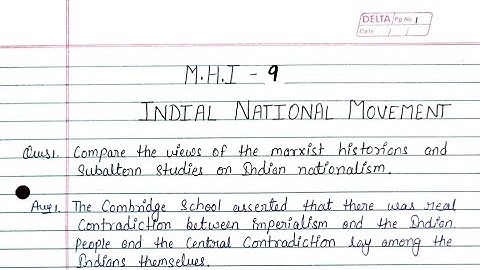 MHI 09 Solved Assignment 2022-23| MHI 09 Solved Handwritten Assignment 2022-23| MHI | ENGLISH 22-23