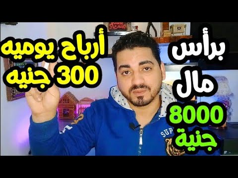 مشروع مربح | فكرة مشروع براس مال 8 الف و دخل يومي 300 جنية .