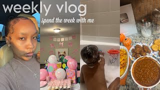 Weekly Vlog | Young mom of 1 ✨ Cooking, Church, Birthday Parties, Family Time 