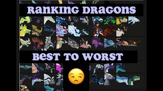 Ranking dragon adventures dragons! Best to worst! Credits in description