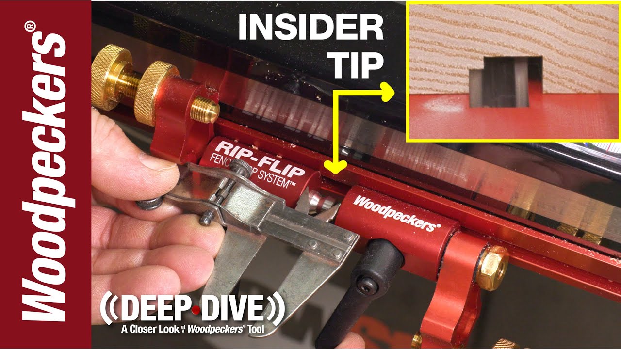 Woodpeckers Rip-Flip Fence Stop System SawStop