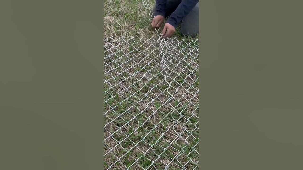 easy-tip-on-how-to-connect-two-chain-link-fence-together-short-viral