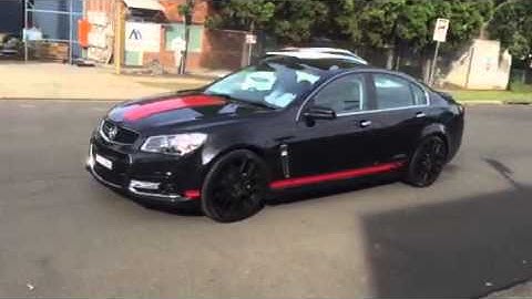 Vf ss v8 commodore sports exhaust