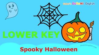 Halloween song | Gábor's DoReMi English | English songs and chants | Spooky Halloween (Lower key)
