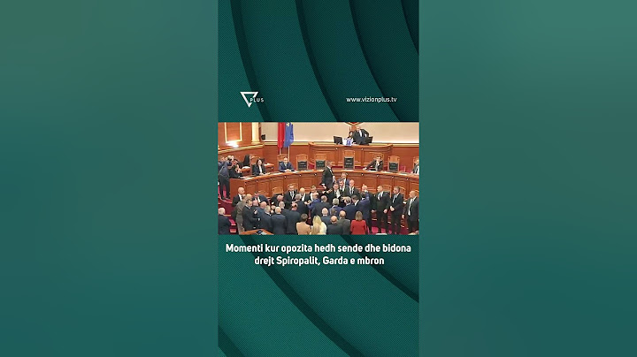 Momenti kur opozita hedh sende dhe bidona drejt Spiropalit, Garda e mbron - Vizion Plus