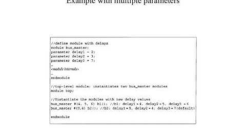 06 Verilog Useful Modeling Techniques