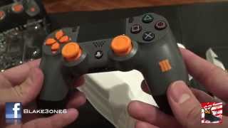 CoD Black Ops 3 PS4 Controller Unboxing & Review