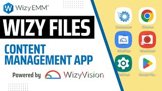 Push Files on your mobile devices using WizyFiles & WizyVision