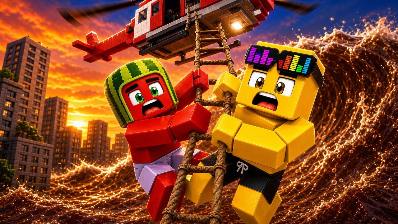1 Second = COCA COLA RISES in Minecraft!