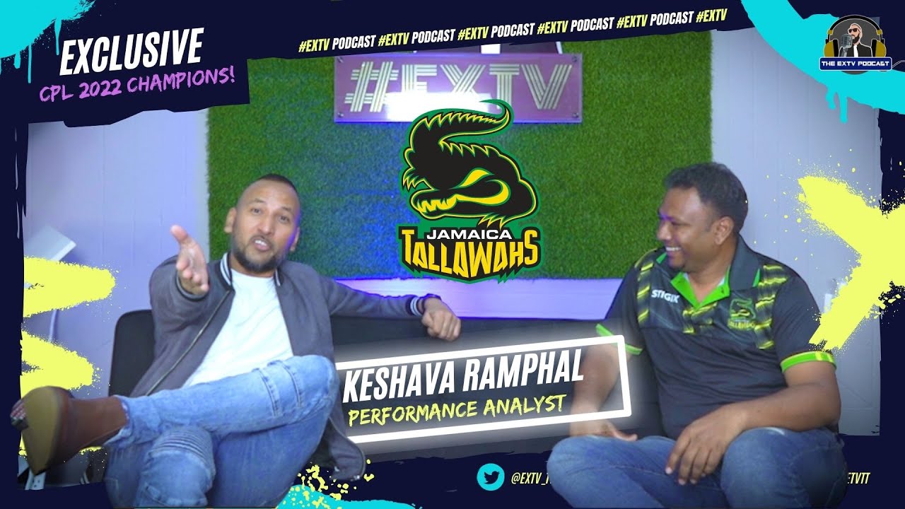 Jamaica Tallawahs Performance Analyst  Keshava Ramphal talks about  HERO CPL 2022 title and more!