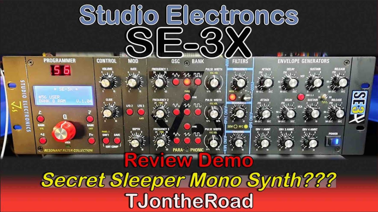 Studio Electronics SE-3X Review Demo - YouTube