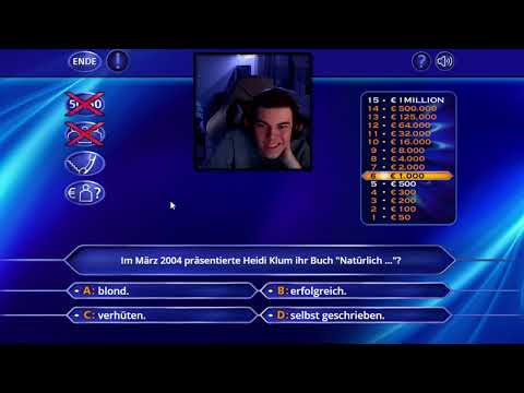ICH BIN BEI "WER WIRD MILLIONÄR"