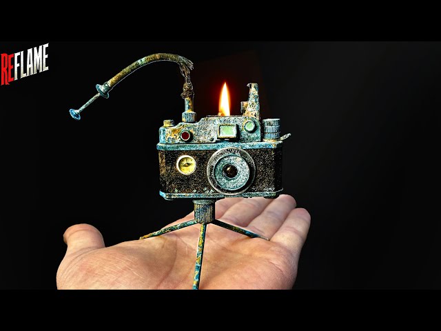1950年頃｜アメリカ｜フィギュラル・ライター Restoration of a Very Rare 1950s Japanese Lighter: A Unique Find