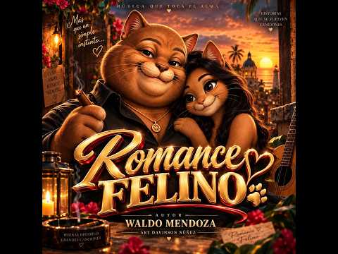 WALDO MENDOZA | ROMANCE FELINO | VIDEOCLIP OFICIAL