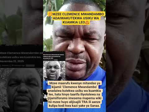 ADAIWA KUTEKWA MWANDAMBO