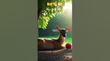 The deer saved the litchi tree from drying up by seeing water 😭 #ai #tree #save #plants #water