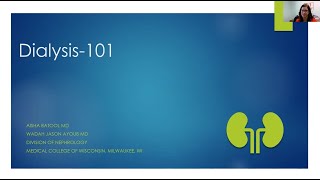 Dialysis 101