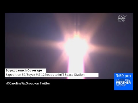 Expedition 59 launch to the International Space Station