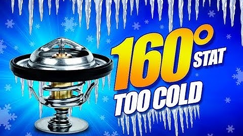 160° or 180° Thermostat? Install & Review T-Stat