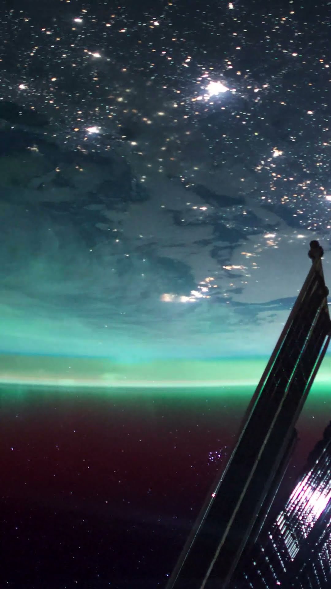 Northern Lights Seen From the International Space Station