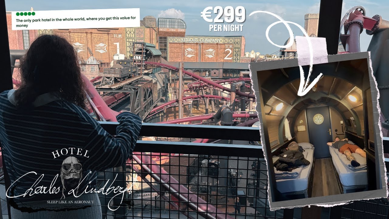 We stayed overnight at the BEST THEME PARK HOTEL - Charles Lindbergh, Phantasialand