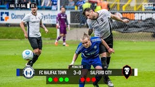 Halifax Town 1-1 Salford City (Halifax won 3-0 on pens) - National League North play-off semi final