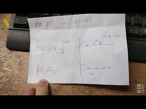 Video Chuyển điện áp 220v sang 110v cho máy mài của 1 kênh... - youtube