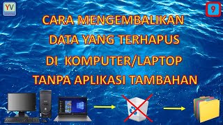 Cara mengembalikan data yang terhapus di komputer tanpa aplikasi tambahan screenshot 4