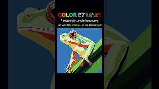 A modern twist on color by numbers