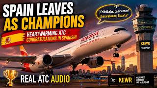 Spain Leaves as Champions – Heartwarming ATC Congratulations in Spanish! REAL ATC.