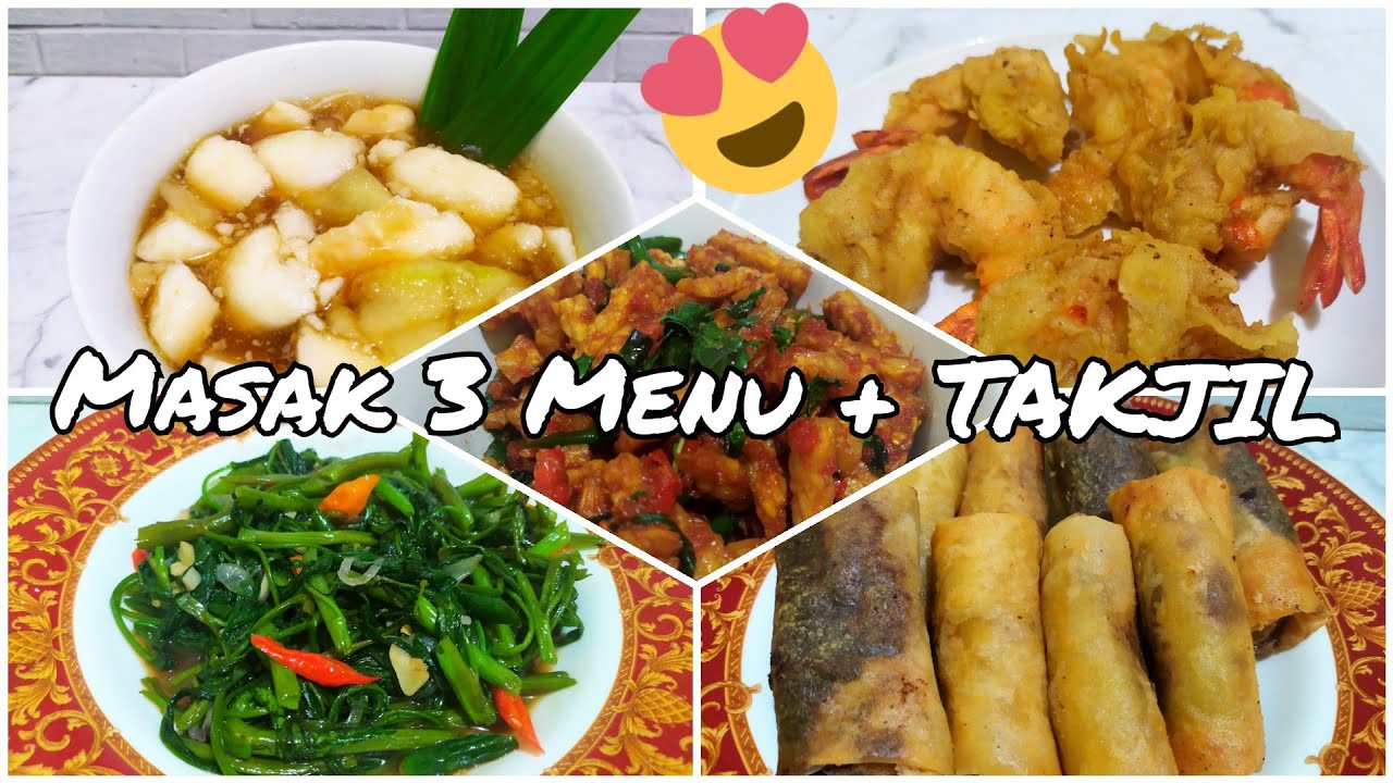 Menu Berbuka Puasa Yang Simple : 5 Menu Takjil Buka Puasa yang Sehat