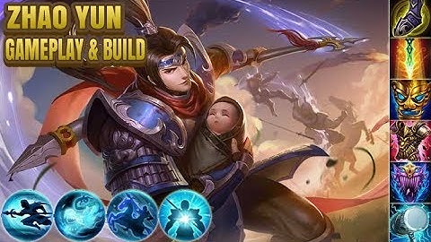Zhao Yun Gameplay & Build (HEROES EVOLVED)