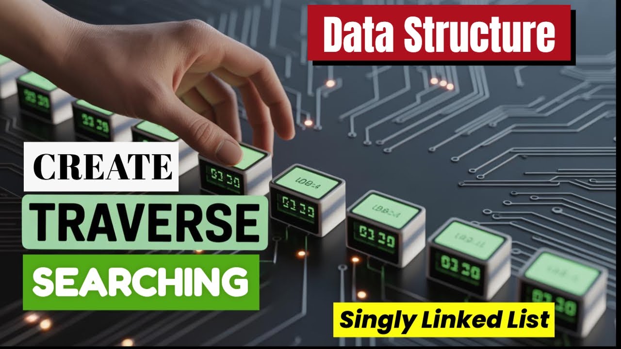 Linked list tutorial | Creation Traversing Searching - YouTube